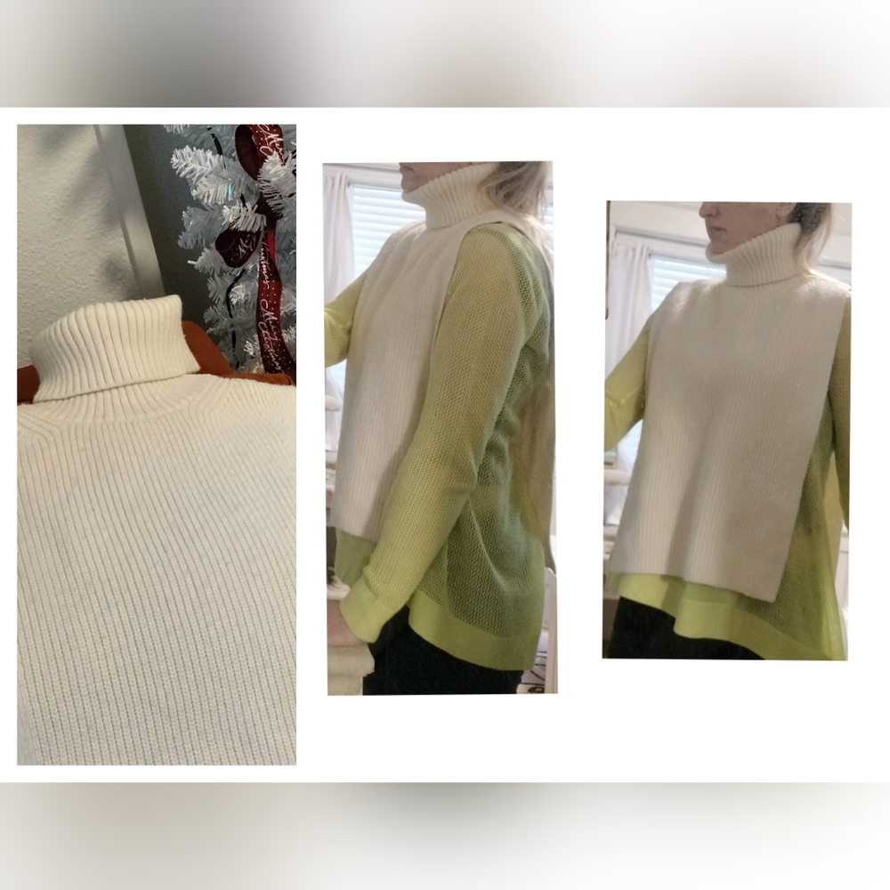 H&M White Dickie Sweater - Picture 9 of 12